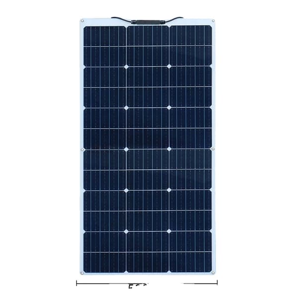 Flexibel solpanel, 100W maximal effekt, lätt och hållbar,120W Flexibel DHL