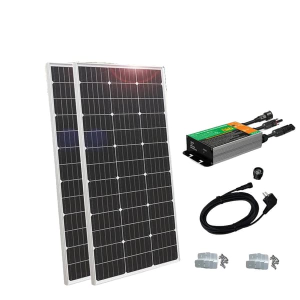 Solenergisystem, 300W Utgång, Kompakt Design,300W-system