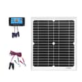 Miniatyrbild 1 av 2: Enkel Solpanel, 10W, 18V, 10W Solkit A2