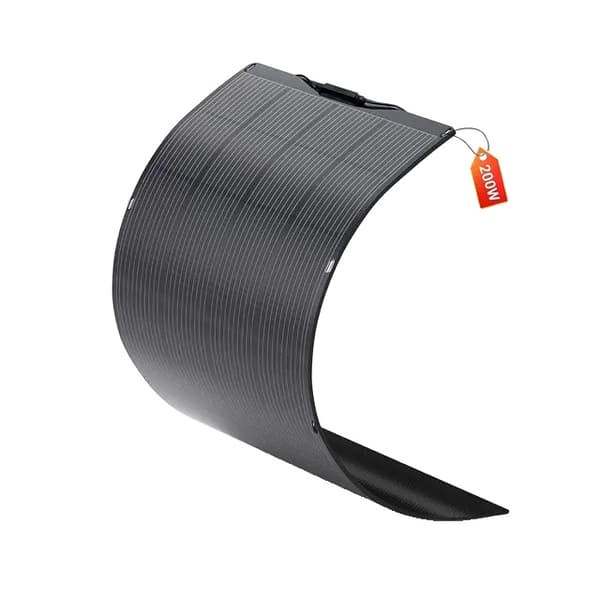 Solcellsladdare, flexibel design, IP68-vattentät, 200W