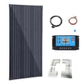 Miniatyrbillede 1 af 2: Solpanelkit, 150W effekt, letvægts aluminiumsramme,150w kit ABS beslag