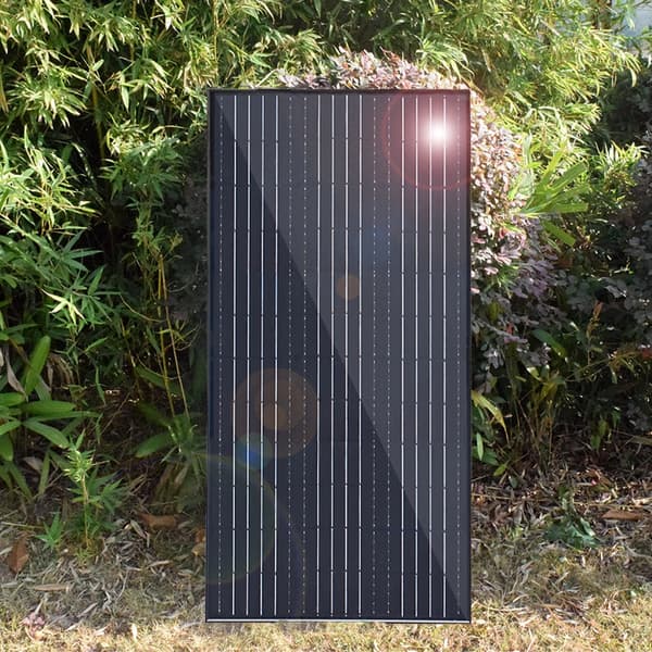 Solpanelkit, 150W effekt, letvægts aluminiumsramme,150w panel
