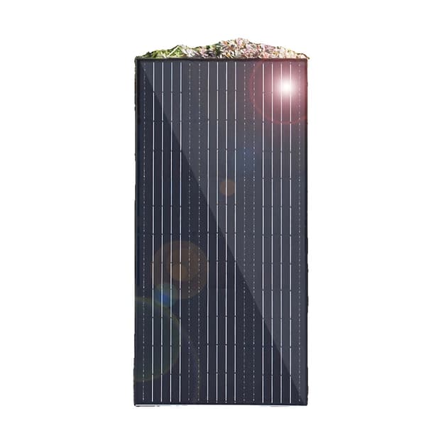 Solpanelset, 150W effekt, lätt aluminiumram,150w panel