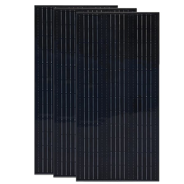 Solpanel, 23% effektivitet, monokristallint kisel, 19,8V,300W