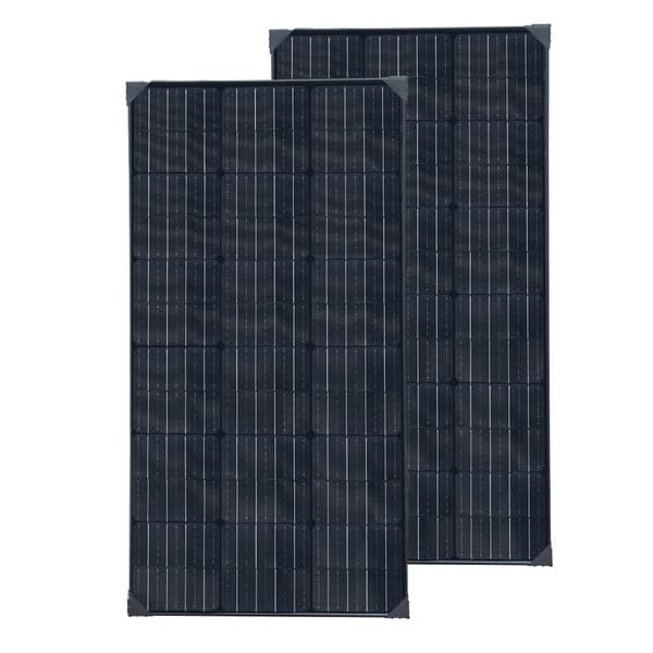 Solpanel, 23% effektivitet, monokristallint kisel, 19,8V,200W