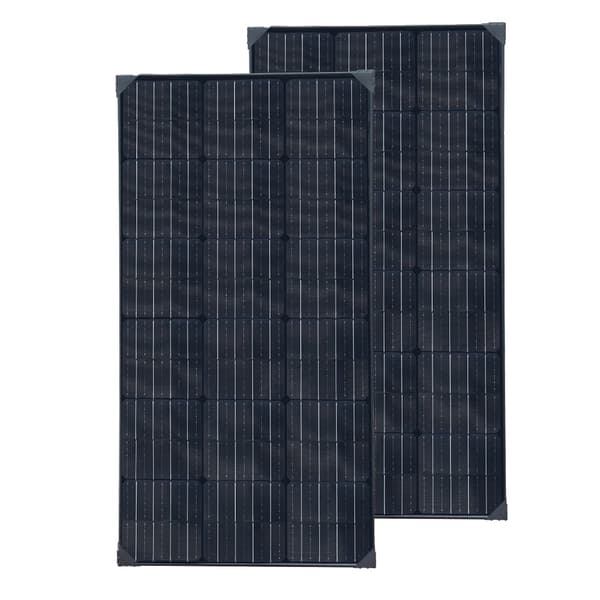 Solpanel, 23% effektivitet, monokristallint kisel, 19,8V,200W