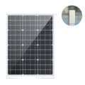 Miniatyrbild 1 av 2: XINPUGUANG Solpanel, 50W Effektutgång, Härdat Glasytan,18V 50W A1