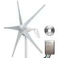 Miniatyrbild 2 av 2: Vindturbin generator, MPPT-teknik, Hemmabruk, 400W 5 Blad PWM, 24V
