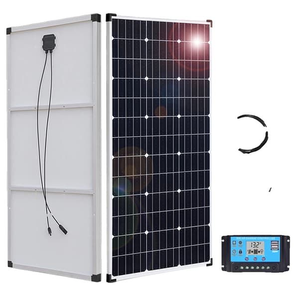 Solpanelssats för husbilar och hem, hög effektivitet, hållbar aluminiumram,320w 2st 160w kit