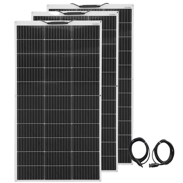 Solpanelkit, 240W fleksibel modul, høj effektivitet, bred temperaturinterval,360w solpanel kit