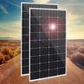 Miniatyrbillede 2 af 2: Solpanel 200W, Høj Effektivitet, Holdbar Aluminiumsramme,400w 2stk 200w