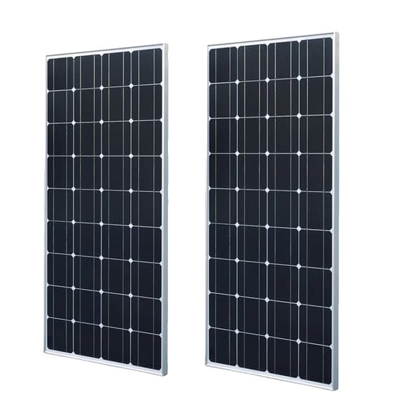 Solpanel, härdat glas, vindtålig, 240W