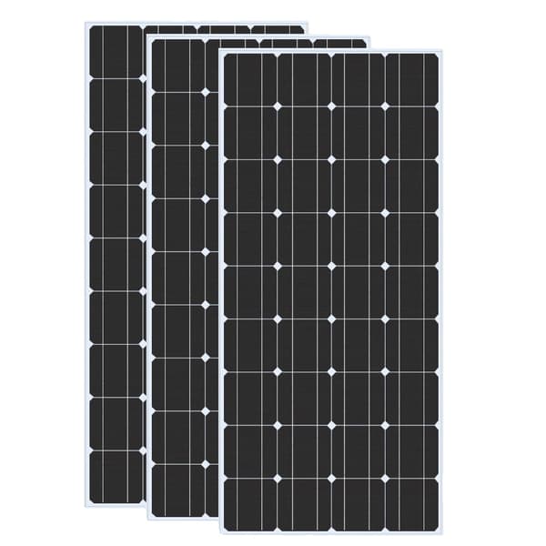 Solpanel, härdat glas, vindtålig, 360W