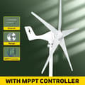 Miniatyrbillede 2 af 2: 3000W Lille Vindmølle Generator, 5 Blade, 12V/24V/48V Vindkraft,Med Mppt Controller, 1000W, 12V