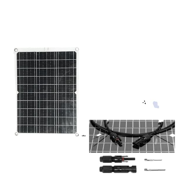 Solpaneler, 40W effektudgang, bærbar og fleksibelt design., 40W solpanel