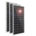 Miniatyrbillede 1 af 2: Solpanel, 450W/300W/150W muligheder, høj effektivitet monokrystallinsk, holdbart hærdet glas,450w 3stk 150w