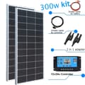 Miniatyrbild 2 av 2: Rigid solpanel, olika wattalternativ,300w 2st 150w kit