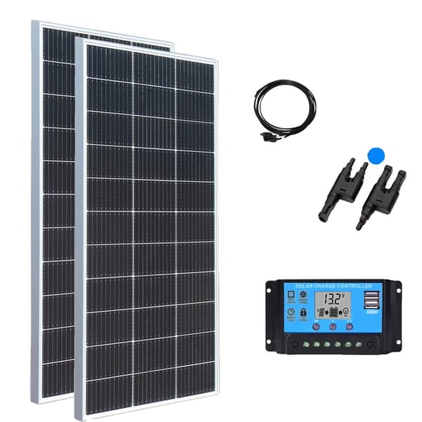Rigid solpanel, olika wattalternativ,300w 2st 150w kit
