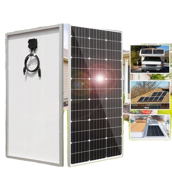 Stiv solpanel, forskellige wattmuligheder,320w 2stk 160w