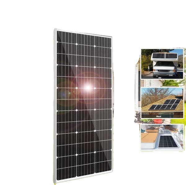Rigid solpanel, olika wattalternativ,160w 1140X530mm