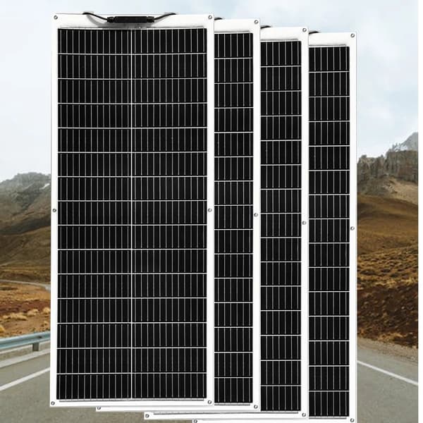 Fleksibelt solpanel, 100W-1000W, Høj Effektivitet og Letvægt,400W Solcellepanel