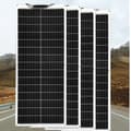 Miniatyrbillede 2 af 2: Fleksibelt solpanel, 100W-1000W, Høj Effektivitet og Letvægt,400W Solcellepanel