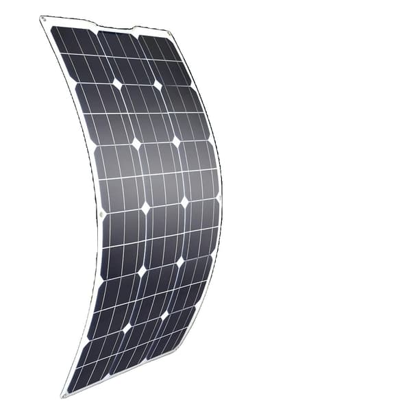 Flexibelt monokristallin solpanel, 100W-400W, hög effektivitet och hållbarhet.,100W PET Panel Kit