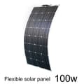 Miniatyrbillede 2 af 2: Solcelle Kit, Fleksibelt Design, Flere Wattmuligheder, 100w Solpanel