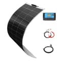 Miniatyrbild 1 av 2: Flexibelt monokristallin solpanel, 120W effekt, 12V spänning, lättviktig design,12V120W Solpanelpaket