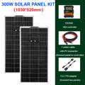 Miniatyrbild 2 av 2: Solpanelset, 300W effekt, flexibel design,300W 30A Styrenhet