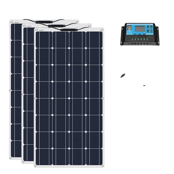 300W Flexibelt Solpanelssystem, Hög Effektivitet, Lättviktig Design,300w solsystem
