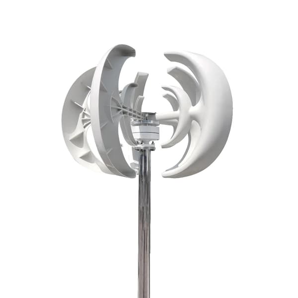 Vindmølle generator, 3000W effektudgang, alsidige spændingsmuligheder, holdbare glasfiberblade,Med MPPT-controller, 48V, 3000W
