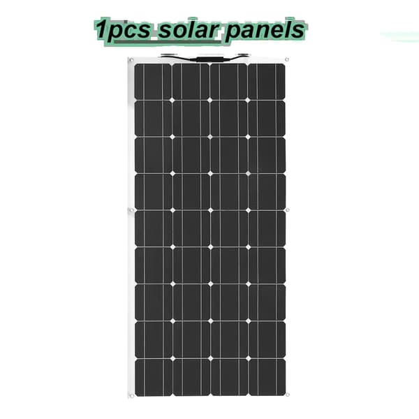 Flexibel solpanel, hög effektivitet 21%, lättviktsdesign,1 st solpanel