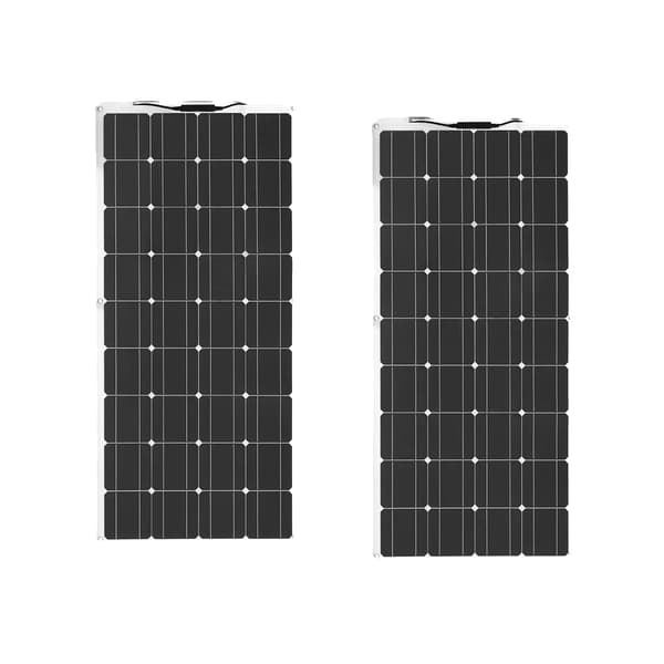 Fleksibel Solpanel, Høj Effektivitet 21%, Letvægtsdesign,2 stk solpaneler