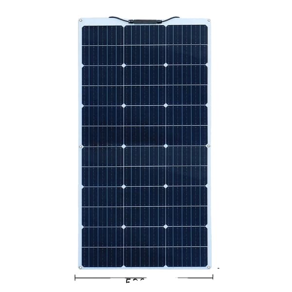 Solpanel 120W, Fleksibelt Design, Holdbar Konstruktion,120w 1060x530mm-a120w 1060x530mm-a