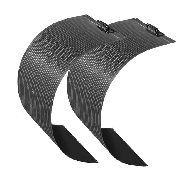 Flexibelt solpanel, 100W eller 200W alternativ, lätt design, hög effektivitet,200W-a