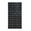 Miniatyrbillede 2 af 2: Monokrystallinsk Solpanel, 100W/200W Høj Effektivitet, Holdbar Aluminiumsramme, Nem Installation, panel100W Stift solpanel