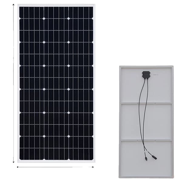 Solpaneler, högeffektiva 150W & 100W modeller, perfekta för laddning av 12V/24V batterier,150W Solpanel