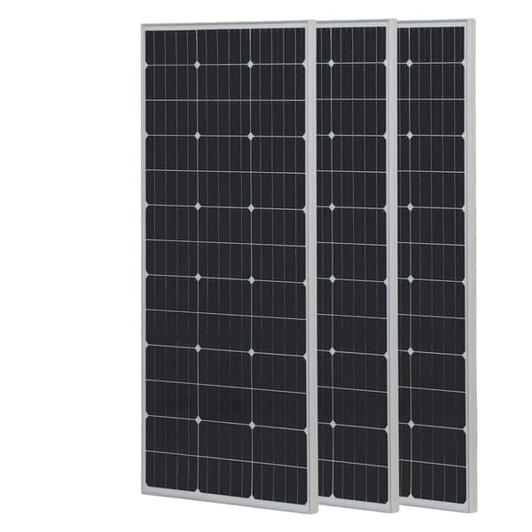 Solpanel, monokristallint kisel, 39 solceller,3x150w Solenergi PV