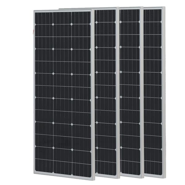 Aurinkopaneeli, monokiteinen piisi, 39 aurinkokennoa,4x150w Aurinko PV