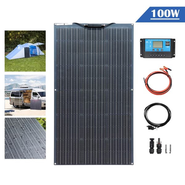 100W Kapasiteetti, Joustava Suunnittelu, Korkea Tehokkuus,Aurinkosarja 100 Watt