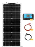 Miniatyrbild 2 av 2: Flexibel solpanel, monokristallint kisel, hög effektivitet, mångsidig installation,12V 50W