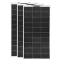 Miniatyrbillede 1 af 2: Solpanel, 100W, monokrystallinsk silicium, 24% effektivitet,3stk 100W Solarpanel