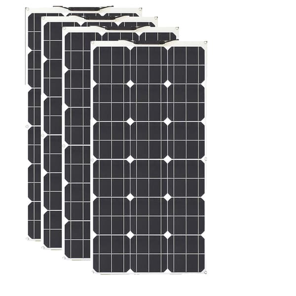 Solpanel, Fleksibelt Design, Høj Effektivitet, Flere Konfigurationer,400 sæt