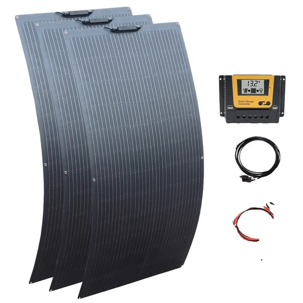 Joustava aurinkopaneeli, ETFE-materiaali, 12V/24V ohjainjännite, monokiteinen piikide,ETFE 450W SARJA