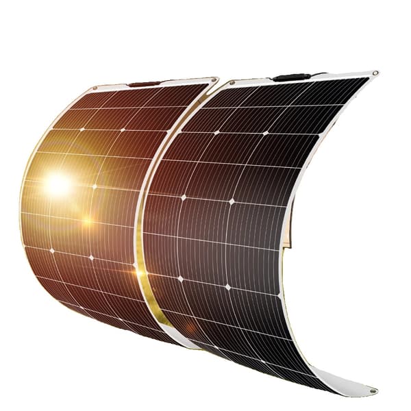 Solpanel, 100W effekt, flexibel design