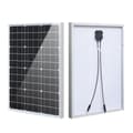 Pikkukuva 1 / 2: Aurinkopaneeli, Maksimiteho 50W, Avoimen piirin jännite 21.6V, Vesitiivis Kyllä,18V 50W Aurinkopaneeli