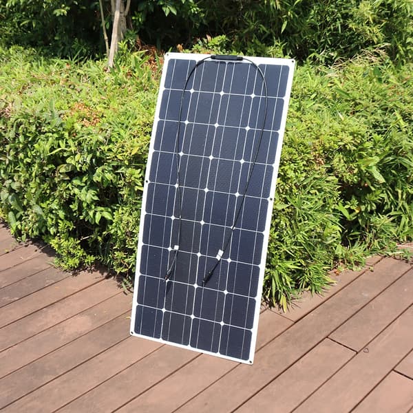 Flexibel solpanel, 120W, monokristallint kisel, 21,8% effektivitet,ETFE 120W Panel