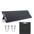Miniatyrbillede 2 af 2: 210W Foldbar Solpanel, MC-4 Udgange til XT60, USB Kompatibilitet, IP68 Vandtæt,sort