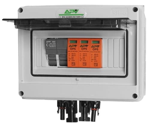 PV-jakaja 1000V DC 1 aurinkokennoketju MC4